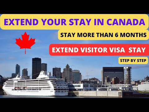 HOW TO EXTEND YOUR STAY AS A VISITOR IN CANADA 2024 | VISITOR VISA EXTENSION IN CANADA​