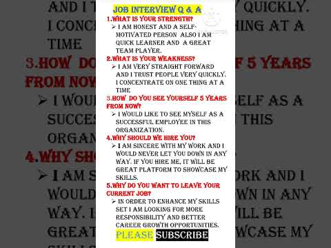 #job interview questions and answer /interview answer#english