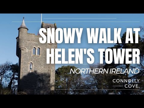 Snowy Walk At Helen&#039;s Tower | Bangor | County Down | Northern Ireland | Visit Bangor